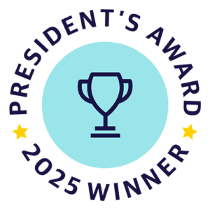 Award - Presidents Award 2025 Winner Large