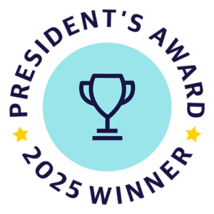 Award - Presidents Award 2025 Winner Large